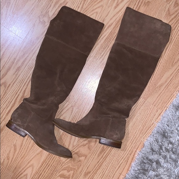 Michael Kors Suedo tan boots - Picture 1 of 4